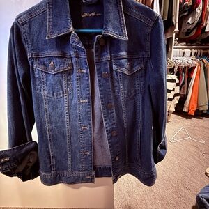 Eddie Bauer Dark Blue Jean Jacket